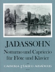 夜想曲・Op.133＆カプリッチョ・Op.137 （ザーロモン・ヤーダスゾーン）（フルート+ピアノ）【Notturno op. 133 · Capriccio op. 137】