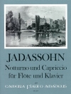 夜想曲・Op.133＆カプリッチョ・Op.137 （ザーロモン・ヤーダスゾーン）（フルート+ピアノ）【Notturno op. 133 · Capriccio op. 137】