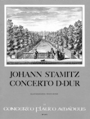 協奏曲・ニ長調（ヨハン・ヴェンツェル・シュターミッツ）（フルート+ピアノ）【Concerto in D-Dur】