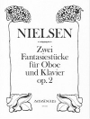 2つの幻想的小品・Op.2（カール・ニールセン）（オーボエ+ピアノ）【Zwei Fantasiestücke op. 2】