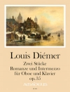 2つの小品（ルイ・ディエメ）（オーボエ+ピアノ）【Zwei Stücke op. 35 Romanze und Intermezzo】