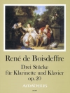 3つの小品・Op.20（ルネ・ド・ボワドフル）（ヴァイオリン+ピアノ）【Drei Stücke op. 20】