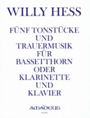 5 Tonstücke op. 98 und Trauermusik op. 101（ヴィリー・ヘス）