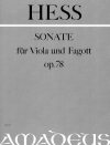 ソナタ・ハ短調・Op.78（ヴィリー・ヘス） (バスーン+ヴィオラ)【Sonate C-Moll op. 78】