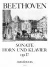 ソナタ・ヘ長調・Op.17（ベートーヴェン）（ホルン+ピアノ）【Sonate in F-Dur op. 17】