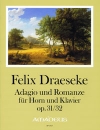 アダージョ・Op.31＆ロマンス・Op.32（フェリックス・ドレーゼケ）（ホルン+ピアノ）【Adagio op. 31 · Romanze op. 32】