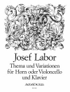 主題と変奏・Op.10（ヨーゼフ・ラーボア）（ホルン+ピアノ）【Thema und Variationen op. 10】