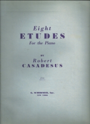 8つのエチュード（ロベール・カサドシュ）（ピアノ）【8 Etudes】