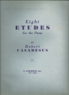 8つのエチュード（ロベール・カサドシュ）（ピアノ）【8 Etudes】