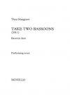 Take Two Bassoons（シア・マスグレイヴ）（バスーン二重奏）