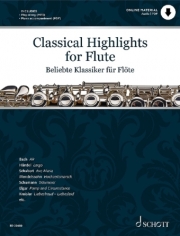クラシカル・ハイライト曲集（フルート+ピアノ）【Classical Highlights for Flute】