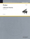 ピアノ作品集（トビアス・ピッカー）（ピアノ）【Collected Works for Solo Piano】