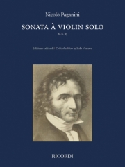 ソナタ（ニコロ・パガニーニ）（ヴァイオリン）【Sonata for Violin Solo MS83】