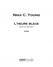 ルール・ブルー（ニーナ・C・ヤング） (フルート+ヴィオラ)【L'Heure Bleue】