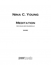 メディテーション　(ニーナ・C・ヤング) (弦楽二重奏)【Meditation】
