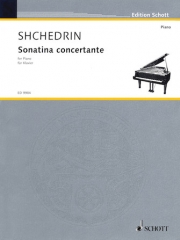 協奏的ソナチネ（ロディオン・シチェドリン）（ピアノ）【Sonatina Concertante】