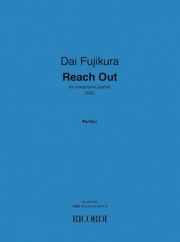 Reach Out　(藤倉 大) (サックス四重奏)