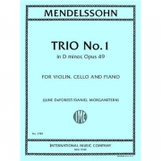 トリオ・No.1・ニ短調・Op.49　(フェリックス・メンデルスゾーン) (弦楽二重奏+ピアノ)【Trio No. 1 in D Minor, Opus 49】