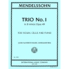 トリオ・No.1・ニ短調・Op.49　(フェリックス・メンデルスゾーン) (弦楽二重奏+ピアノ)【Trio No. 1 in D Minor, Opus 49】