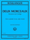 2つの小品（リリ・ブーランジェ）（クラリネット+ピアノ）【Deux Morceaux: Nocturne and Cortege】