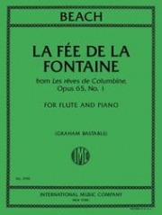 泉の妖精 - コロンビーヌの夢・Op.65（エイミー・ビーチ）（フルート+ピアノ）【La Fee de la fontaine, from 'Les reves de Columbine', op. 】