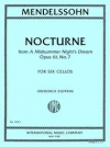 ノクターン「夏の夜の夢・Op.61・No.7」より（フェリックス・メンデルスゾーン）（チェロ六重奏）【Nocturne from A Midsummer Night's Dream, Op. 61, No. 7】