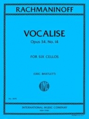 ヴォカリーズ・Op.34・No.14（セルゲイ・ラフマニノフ）（チェロ六重奏）【Vocalise, Op. 34, No. 14】