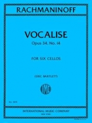 ヴォカリーズ・Op.34・No.14（セルゲイ・ラフマニノフ）（チェロ六重奏）【Vocalise, Op. 34, No. 14】