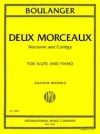 2つの小品（リリ・ブーランジェ）（フルート+ピアノ）【Deux Morceaux: Nocturne and Cortege】