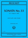 ソナタ・No.33・変ホ長調・K.481（モーツァルト）（フルート+ピアノ）【Sonata No. 33 in E Flat Major, K. 481】
