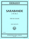 サラバンド・L.95・No.2（クロード・ドビュッシー）（チェロ六重奏）【Sarabande, L. 95, No. 2】