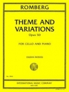 主題と変奏・Op.50（ベルンハルト・ロンベルク）（チェロ+ピアノ）【Theme and Variations, Opus 50】