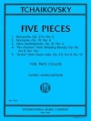5つの小品（ピョートル・チャイコフスキー）（チェロ二重奏）【Five Pieces】