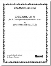 ファンタジー・Op.89（ジャン＝パティスト・サンジュレー）（ソプラノサックス+ピアノ）【Fantaisie, Op. 89】