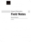 フィールド・ノート（ハワード・スケンプトン）（オーボエ+弦楽三重奏）【Field Notes】