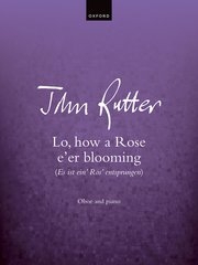 エサイの根より（オーボエ+ピアノ）【Lo, how a Rose e'er blooming】