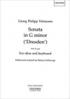 ソナタ・ト短調・TWV41:g10 （テレマン）（オーボエ+ピアノ）【Sonata in G minor (Dresden) TWV41:g10】