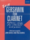 クラリネットのためのやさしいガーシュウィン（ジョージ・ガーシュウィン）（クラリネット+ピアノ）【Easy Gershwin for Clarinet】