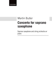 協奏曲（マーティン・バトラー）（ソプラノサックス+ピアノ）【Concerto for Soprano Saxophone】