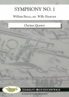 交響曲第一番（ウィリアム・ボイス）（クラリネット四重奏）【Symphony No.1】