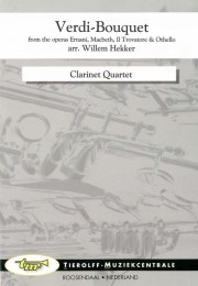 ヴェルディの花束（ジュゼッペ・ヴェルディ）（クラリネット四重奏）【Verdi-Bouquet】