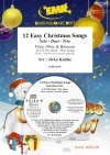12のやさしいクリスマス・ソング集（木管三重奏）【12 Easy Christmas Songs】