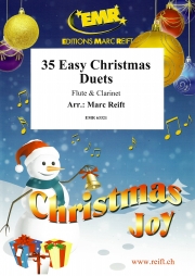 35のやさしいクリスマス・デュエット集（木管二重奏）【35 Easy Christmas Duets】