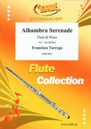 アルハンブラの思い出（フランシスコ・タレガ）（フルート+ピアノ）【Alhambra Serenade】