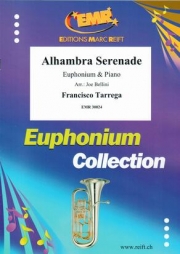 アルハンブラの思い出（フランシスコ・タレガ）（ユーフォニアム+ピアノ）【Alhambra Serenade】