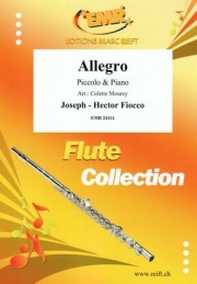 アレグロ（ジョゼフ＝エクトル・フィオッコ）（ピッコロ+ピアノ）【Allegro】