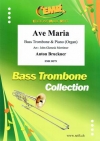 アヴェ・マリア（アントン・ブルックナー）（バストロンボーン+ピアノ）【Ave Maria】