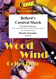 ベルフォードのカーニバル・マーチ（ラッセル・アレクサンダー）（木管四重奏）【Belford's Carnival March】
