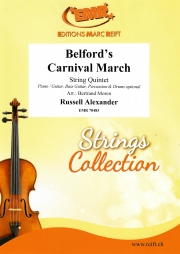 ベルフォードのカーニバル・マーチ（ラッセル・アレクサンダー）（弦楽五重奏）【Belford's Carnival March】