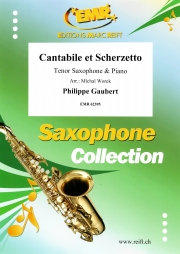 カンタービレとスケルツェット (フィリップ・ゴーベール)（テナーサックス+ピアノ）【Cantabile et Scherzetto】
